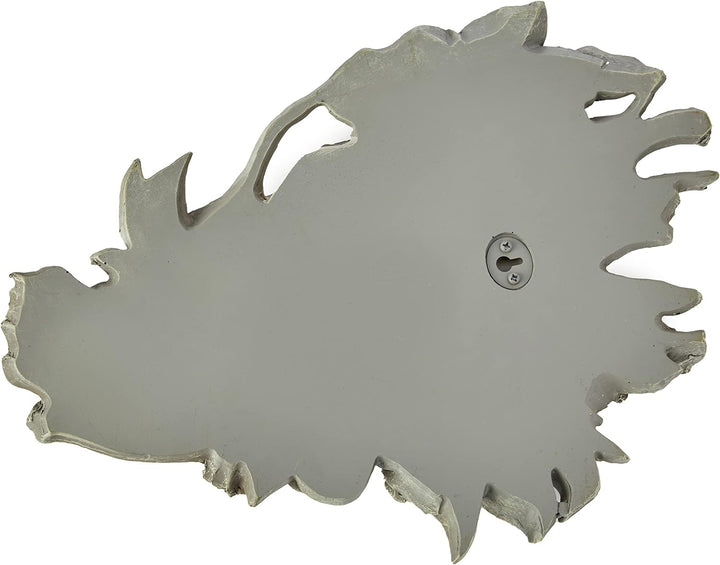 Design Toscano Wandskulptur Holzelfe, Masse: 23 x 12.5 x 33 cm 1.25 kg 1er-Set Braun, 1er-Set Braun