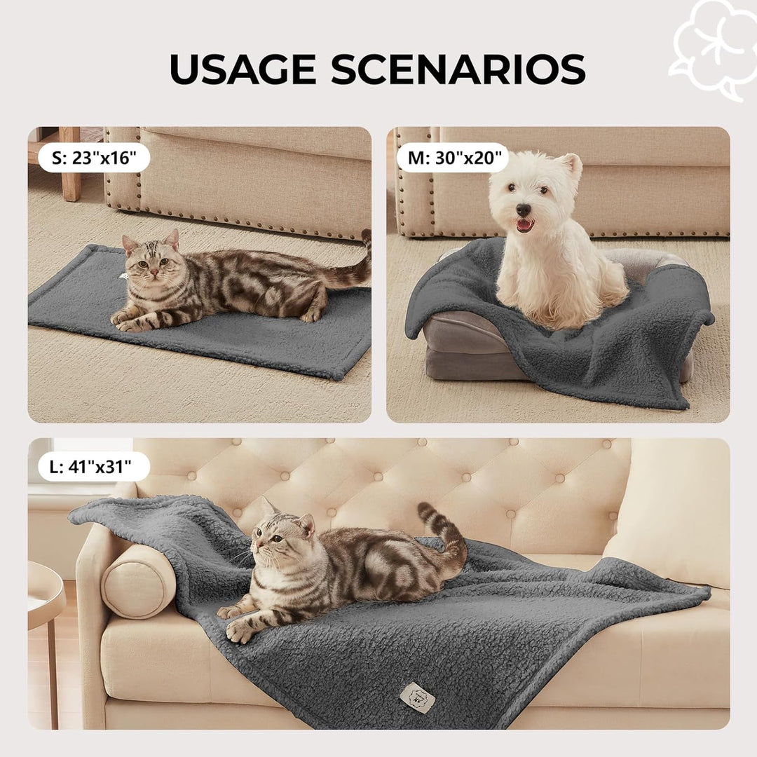 1 Pack 3 Decken Super Weich Premium Flauschig Hundedecke Katzendecke für Haustier Hunde Katze Welpe