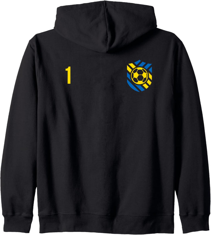 Flagge Schweden Kapuzenjacke