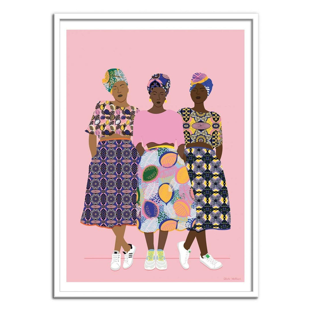 Art-Poster - GRLZ Band - Céleste Wallaert