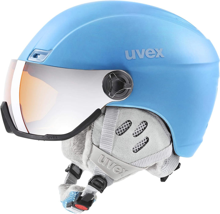 uvex Fierce - Leichter Skihelm für Damen und Herren - individuelle Grössenanpassung - wechselbare In