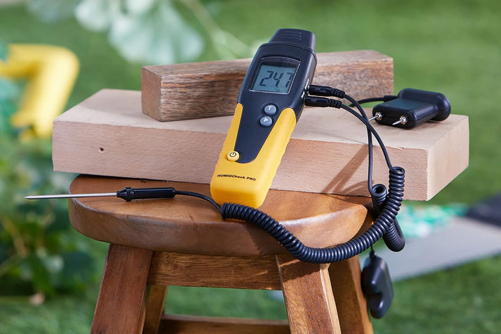 TFA Dostmann 30.5501 Humidcheck Pro Holzfeuchtemessgerät, für Brenn- und Bauholz, ca. 150 Holzsorten