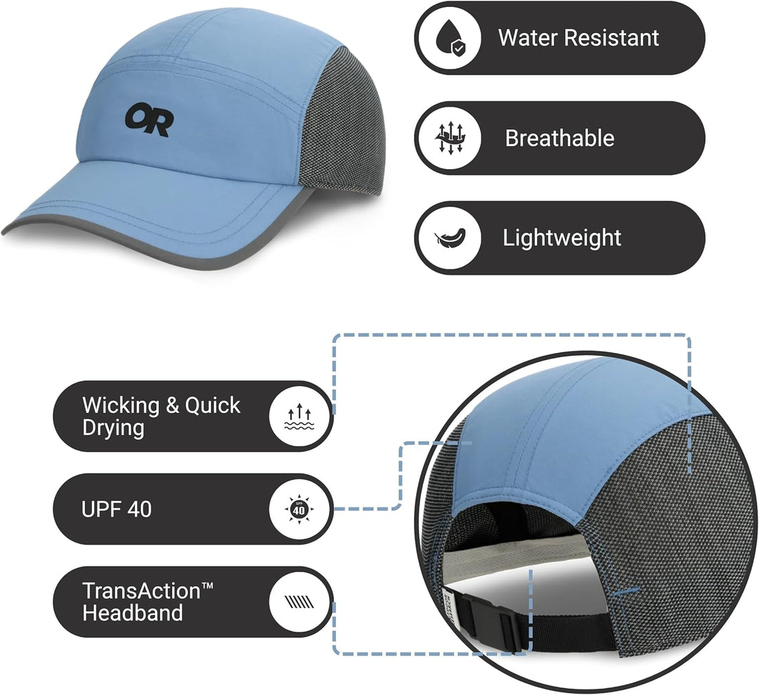 Outdoor Research Erwachsene (Unisex) Verschluss Swift Cap Einheitsgrösse Cenote Reflective, Einheits