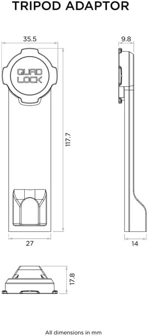 Quad Lock Stativadapter