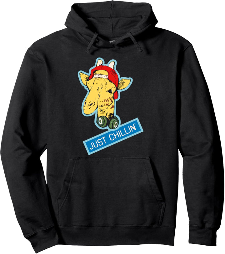 Zoo Keeper Giraffe Boys Grafik Lustige Mädchen Neuheit Pullover Hoodie