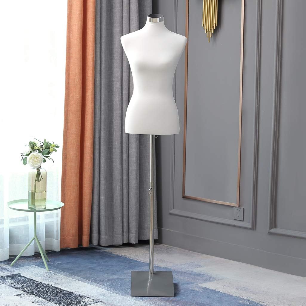 Loywe Schneiderpuppe weiblich Schaufensterpuppe Damenbüste Schneiderbüste kleiderpuppe Büste Torso G