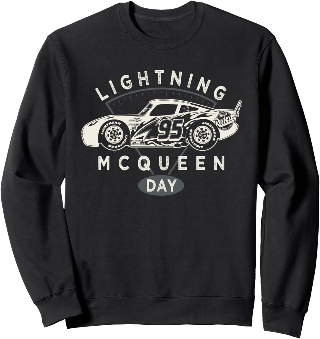 Disney and Pixar's Cars 95 Profile Lightning McQueen Day Sweatshirt