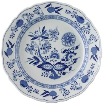 Hutschenreuther Blau Zwiebelmuster Speiseteller 25 cm Fahne