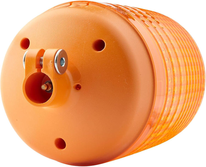 HELLA - Halogen-Rundumkennleuchte - KL 7000 - 12V - gelb - Rohrstutzen - Menge: 1 - 2RL 008 060-101