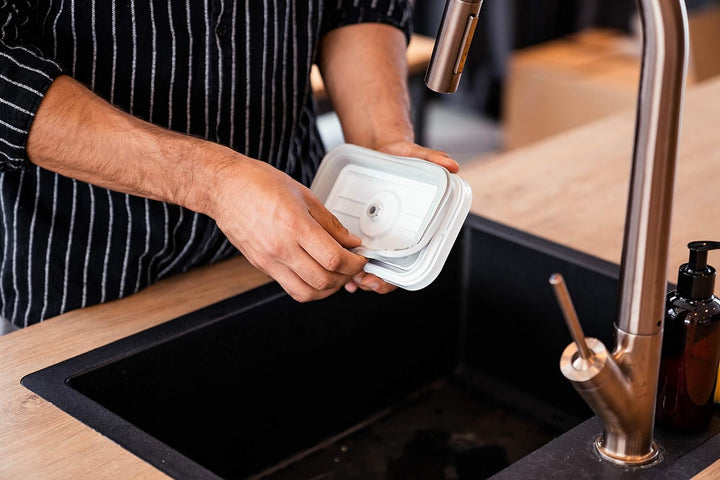 ZWILLING ZWILLING VAKUUM BOXSET, S/M/L / 3-TLG, KUNSTSTOFF, WEISS, Fresh & Save, 19 x 5 cm