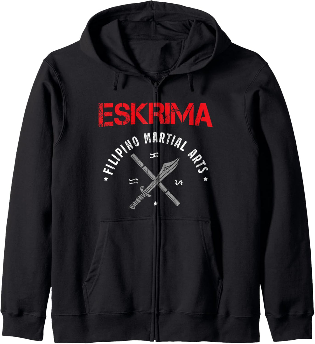 Filipino Martial Arts Kampfsport Kali Arnis Eskrima Kapuzenjacke