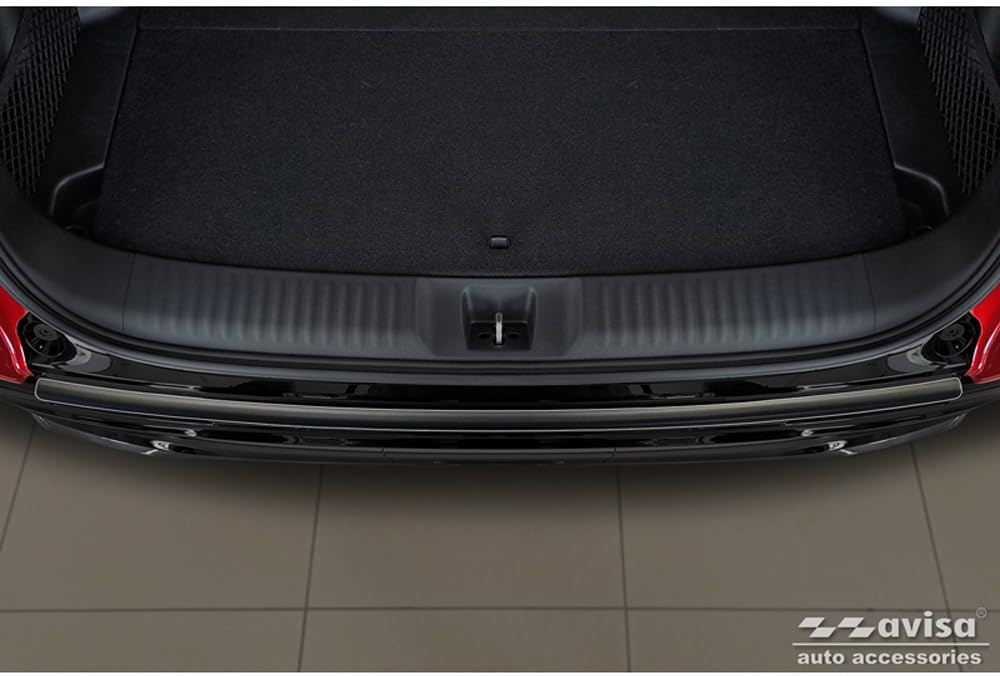 Avisa Matt-Schwarz Edelstahl Heckstossstangenschutz kompatibel mit Honda ZR-V (RZ4) 2023-