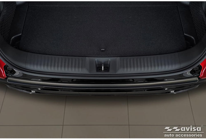 Avisa Matt-Schwarz Edelstahl Heckstossstangenschutz kompatibel mit Honda ZR-V (RZ4) 2023-