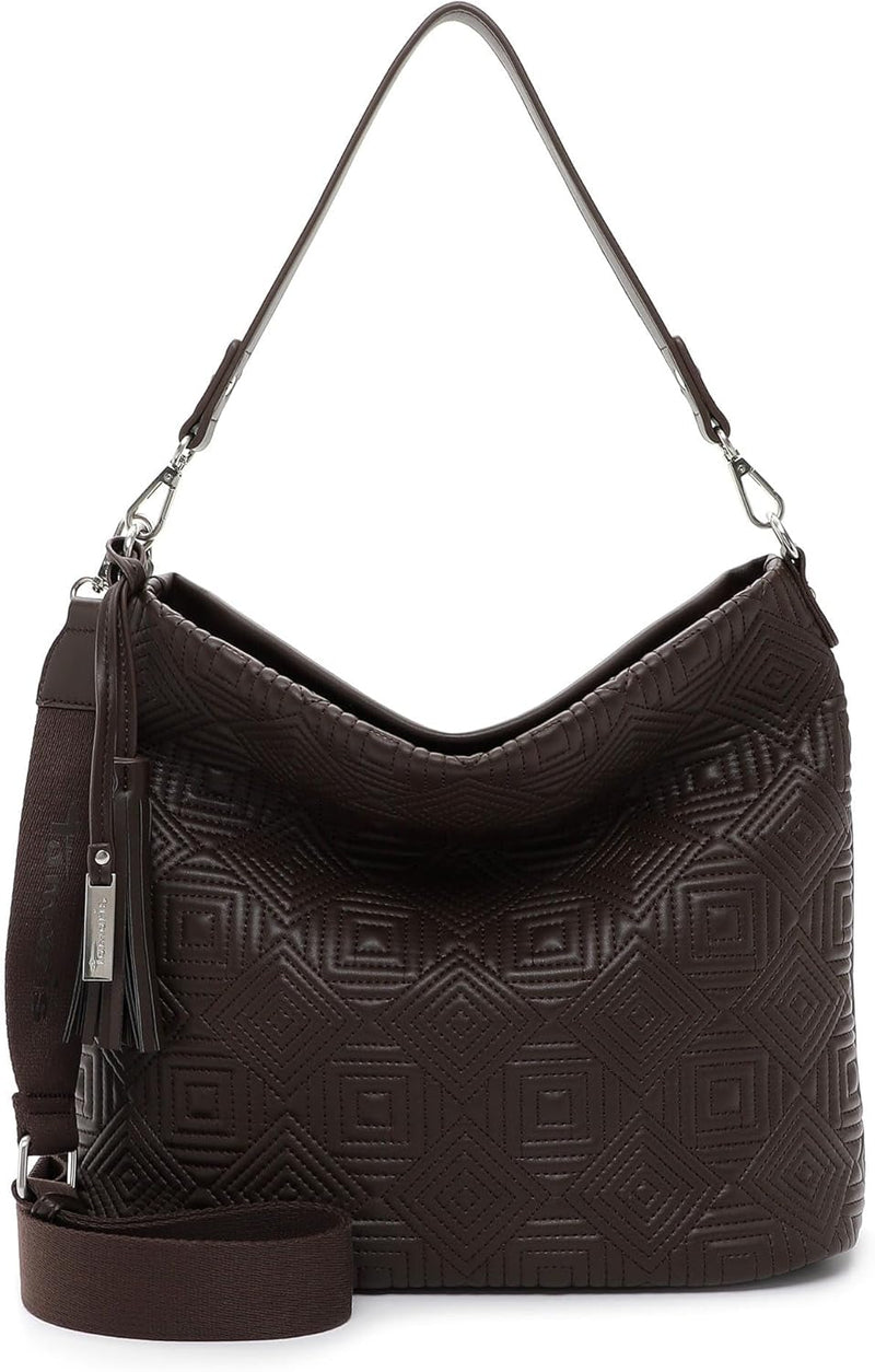 Tamaris Beutel Merle 32723 Damen Handtaschen Ornament Einheitsgrösse Brown 200, Einheitsgrösse Brown