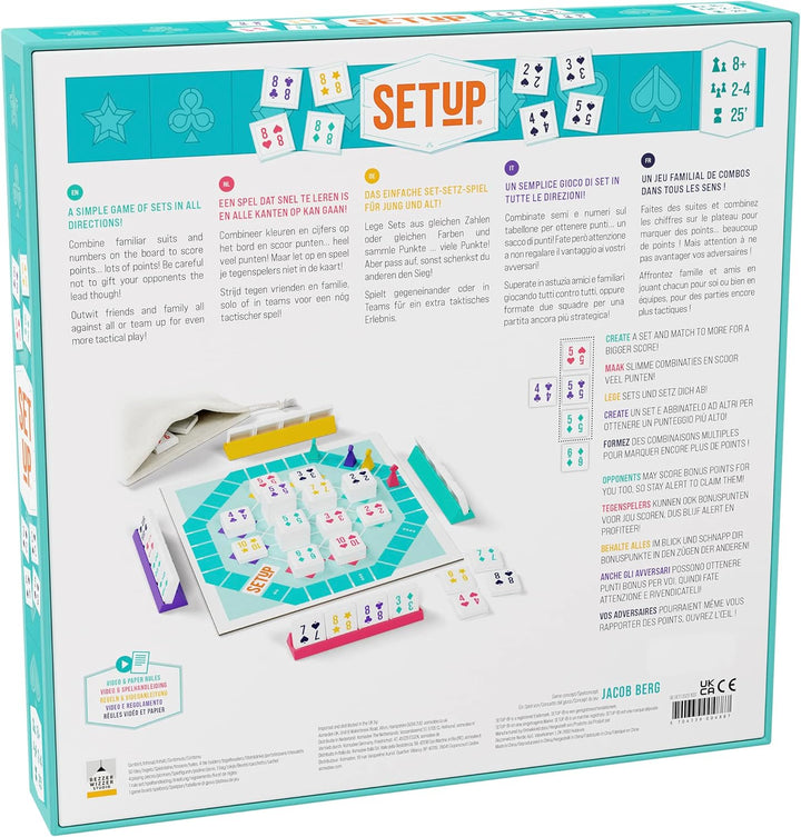 Bezzerwizzer Studio | SETUP | Familienspiel | Brettspiel | 2-4 Spieler | Ab 8+ Jahren | 25 Minuten |