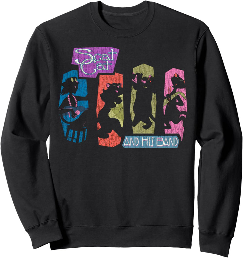 Disney The Aristocats Scat Cat And His Band Sweatshirt