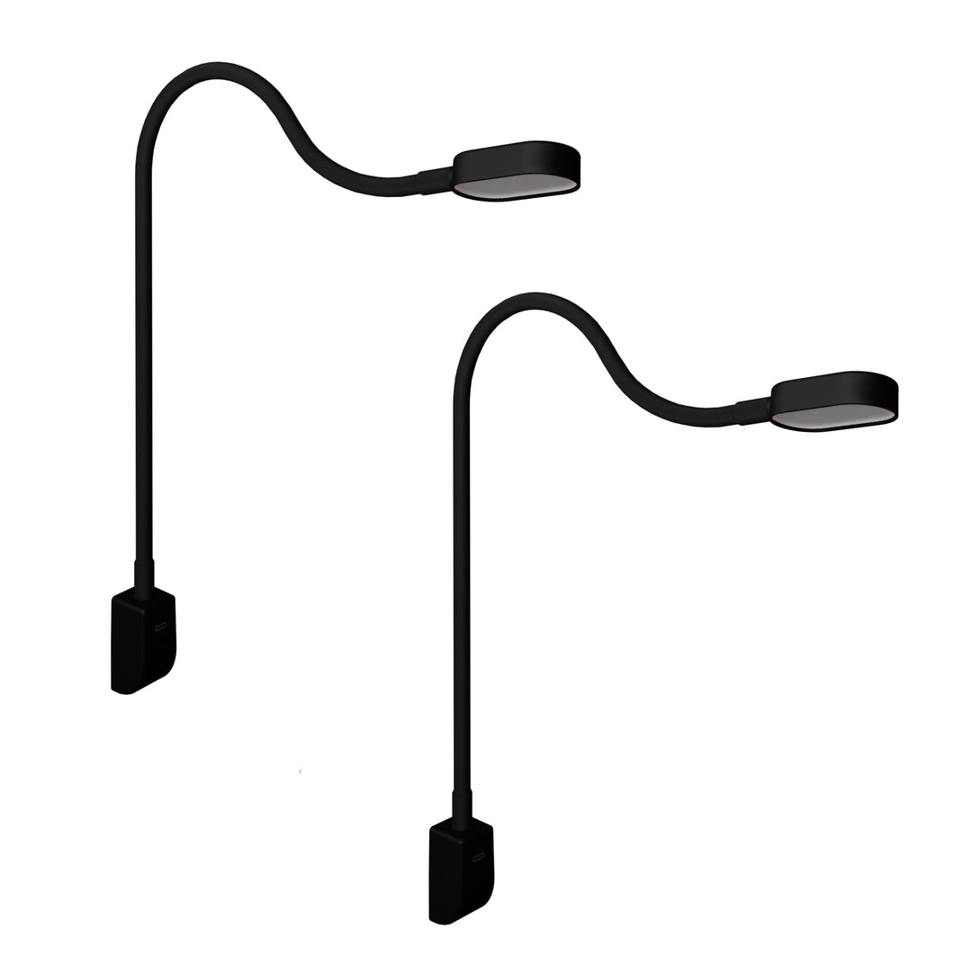 kalb I Ilios LED-Bettleuchte/Leseleuchte mit USB-C, Wand- und Winkelmontage, Flexibler Arm, dimmbar,