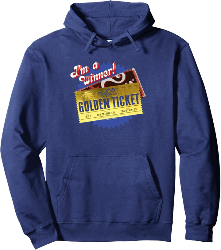 Charlie and the Chocolate Factory Ticket Pullover Hoodie