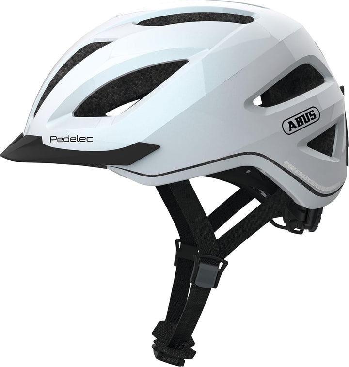 ABUS City-Helm Pedelec 1.1 - Fahrradhelm mit Rücklicht für den Stadtverkehr - für Damen und Herren L
