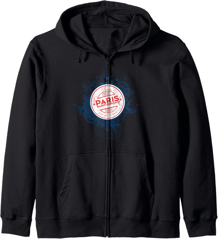 Trendy Paris Saint Germain Circle Crest Kapuzenjacke