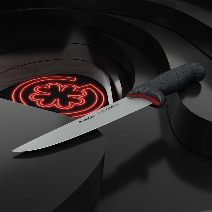 Giesser seit 1776 - Made in Germany - Stechmesser rutschfest PrimeLine, Klinge 16 cm, schwarz, schar