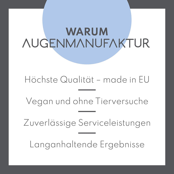 Augenmanufaktur Wimpern &amp; Augenbrauen Lifting Kombi Kit - für voluminösere Lashes und Brows, sowie e