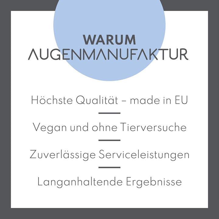 Augenmanufaktur Wimpern &amp; Augenbrauen Lifting Kombi Kit - für voluminösere Lashes und Brows, sowie e