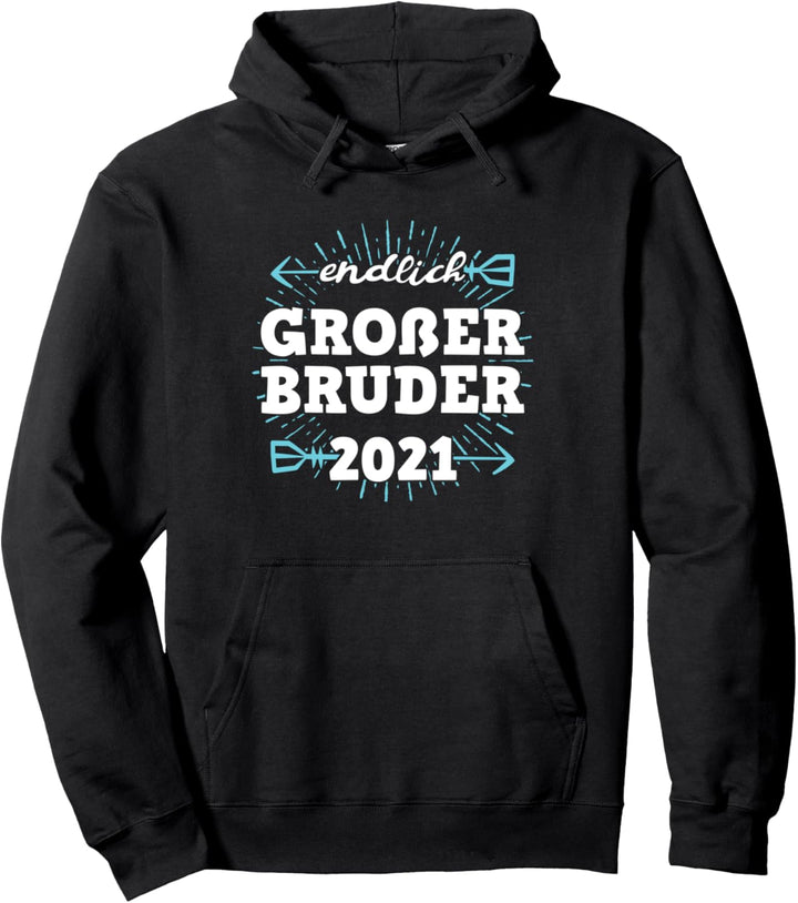 Grosser Bruder Geschwister Brüder Geschenk Pullover Hoodie