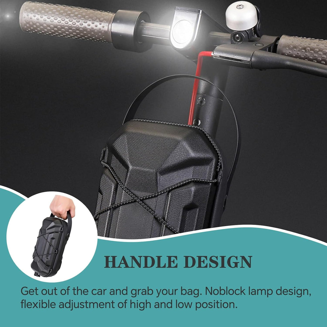 E Scooter Tasche für Elektroroller, wasserdichte Roller Tasche Front Tube Bag mit 4 Farben Drawstrin