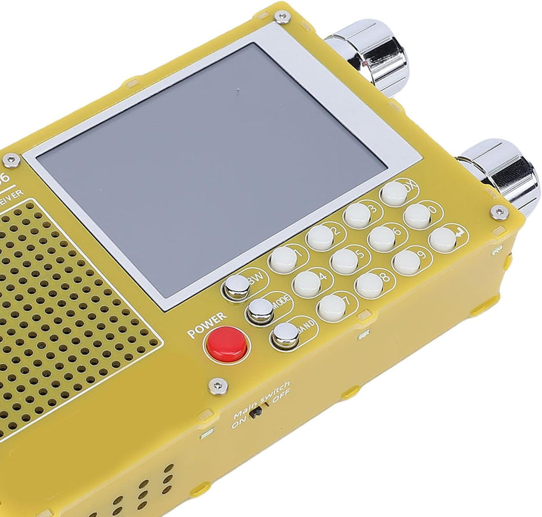 CCYLEZ SDR -Radio mit TEF6686 & ESP32, Open Source Full Band Receiver mit RDS, 2,8 "Touchscreen, 500