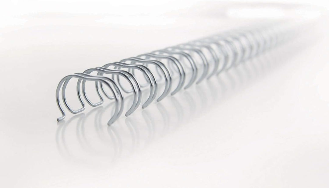 WireBind Drahtbinderücken, 100 Stück, 14mm, weiss, 14mm