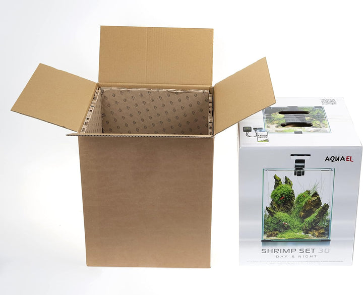 Aquael Set SMART D&N 30 schwarz ECOM, Fische,Shrimp