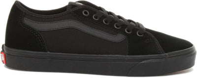 Vans Herren Filmore Decon Seasonal Sneaker 41 EU Suede Canvas Black Black, 41 EU Suede Canvas Black