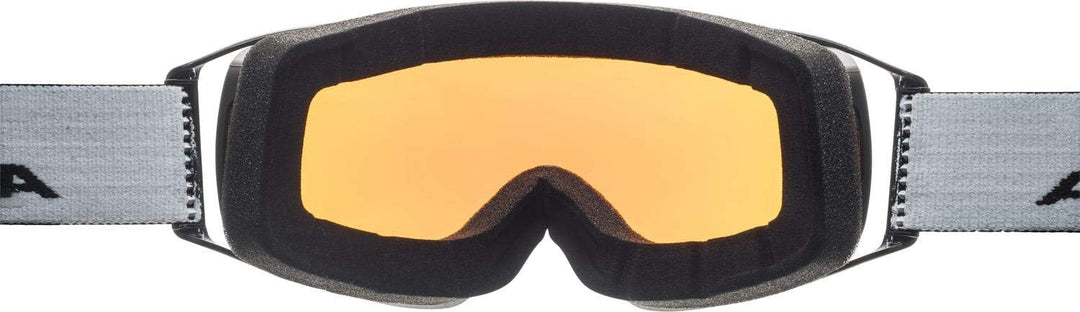 ALPINA DOUBLE JACK Q-LITE - Verspiegelte, Kontrastverstärkende OTG Skibrille Mit 100% UV-Schutz Für