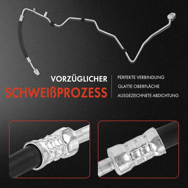 Frankberg Klimaleitung Klimaschlauch Druckleitung Kompatibel mit P.a.s.s.a.t 362 1.4L-2.0L 2010-2014