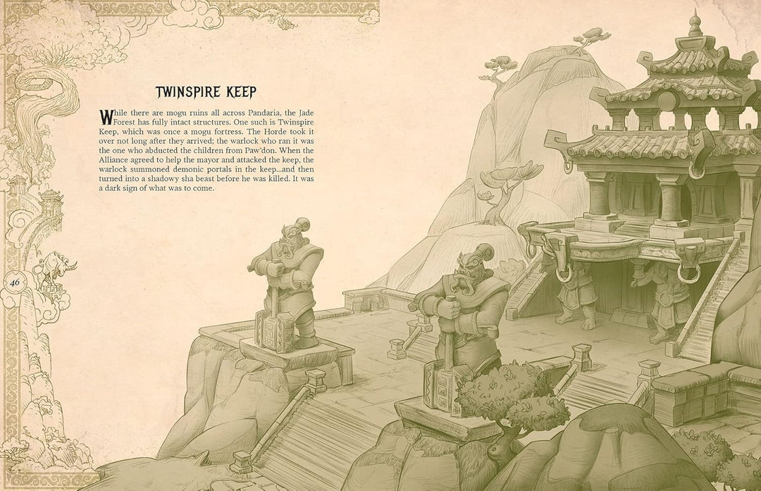 World of Warcraft: Exploring Azeroth - Pandaria, Gebundenes Buch