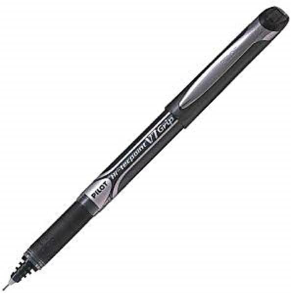 Pilot V7 Tintenroller mit Nadelspitze und gummiertem Griff 0,7 mm Schreibspitze 0,5 mm Strichbreite
