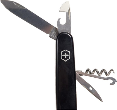 Victorinox Taschenmesser Climber (14 Funktionen, grosse Klinge, Kapselheber) 91mm Schwarz, Schwarz