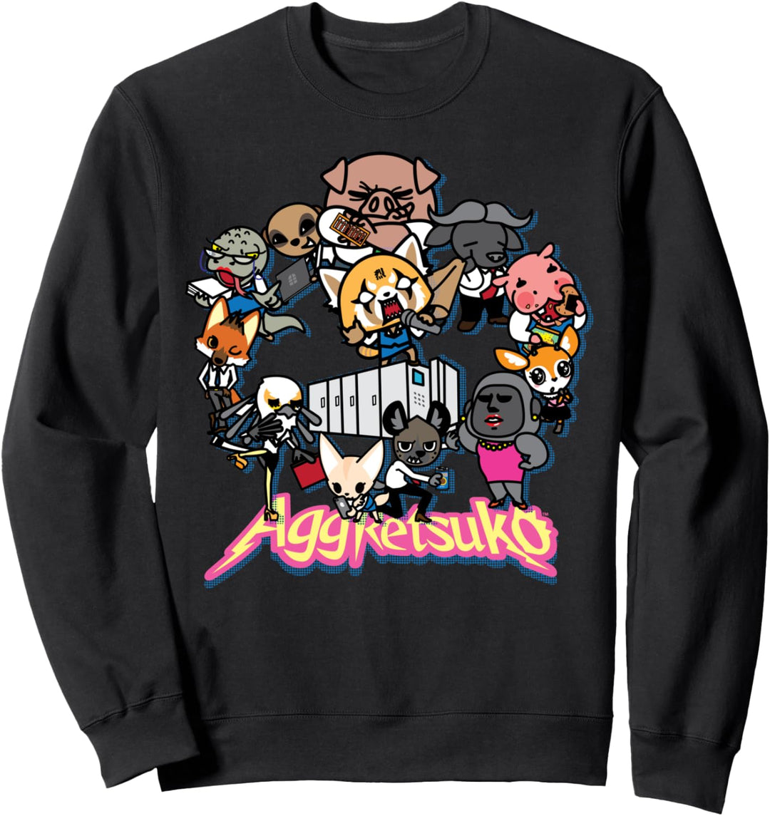 Aggretsuko Office Rage Sweatshirt
