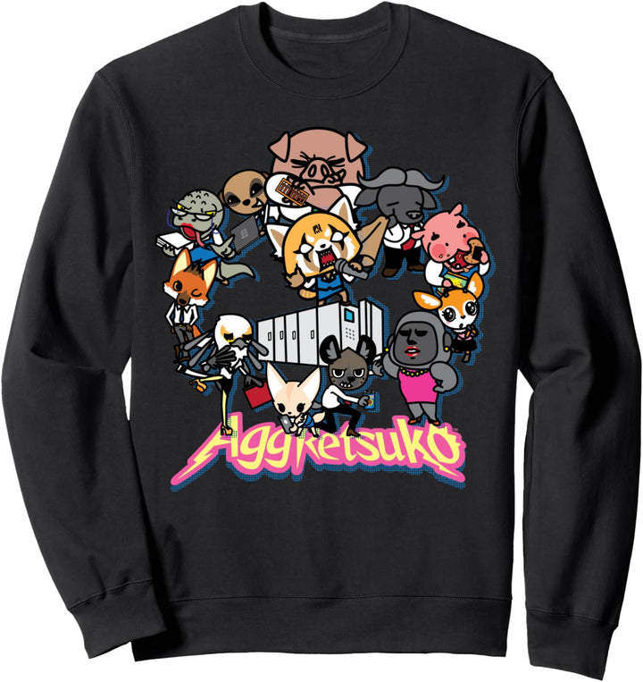 Aggretsuko Office Rage Sweatshirt