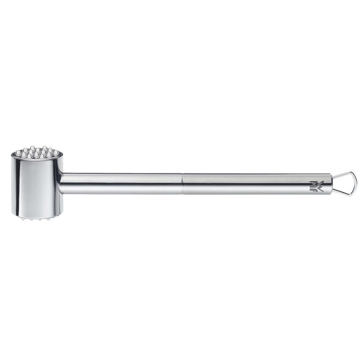 WMF Profi Plus Fleischhammer 25 cm, Fleischklopfer, Schnitzelklopfer, Cromargan Edelstahl teilmattie