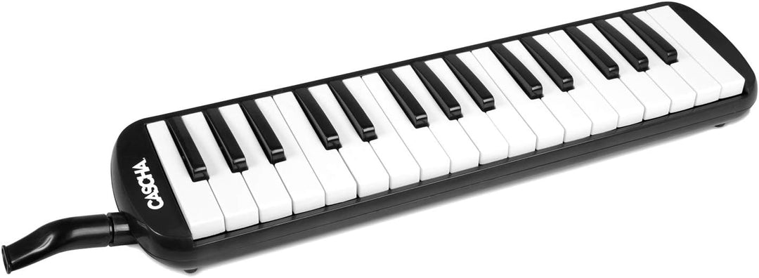 CASCHA Professional Melodica für Einsteiger und Fortgeschrittene, Blasinstrument mit Tragetasche und