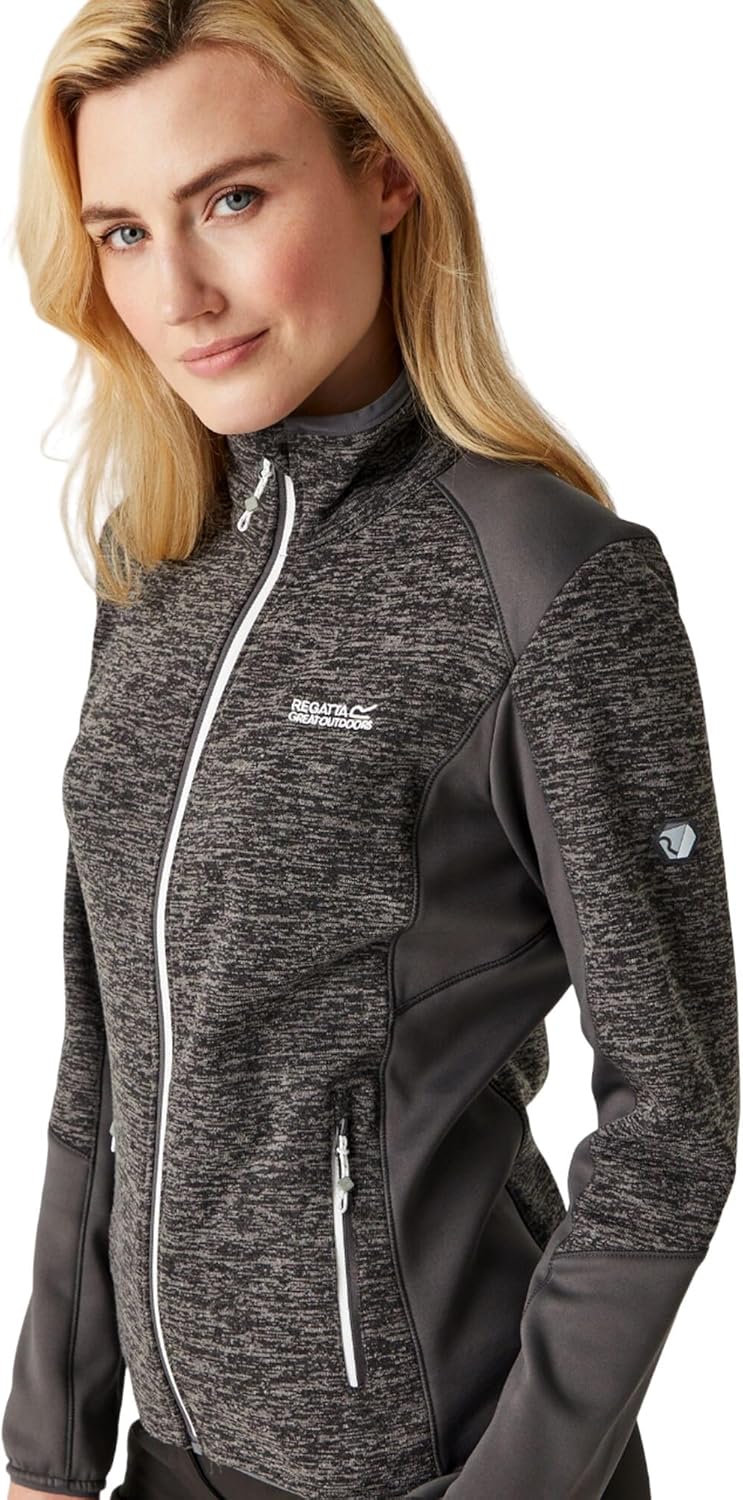 Regatta Lindalla V Strickfleecejacke für Damen, Grün