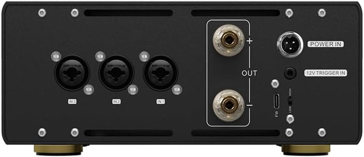 Fanmusic TOPPING B200 Diskrete Speaker Amplifier (Black), Black