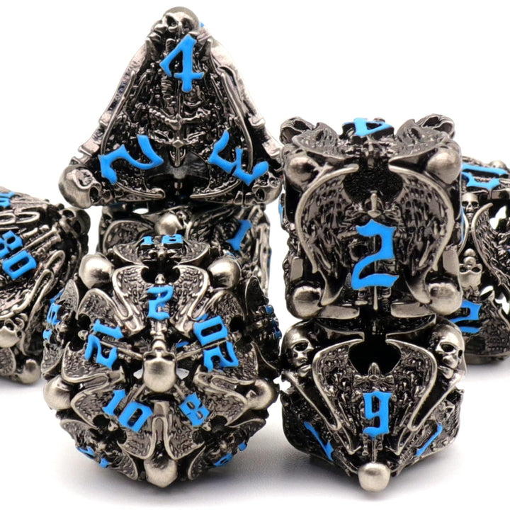 Würfelset Dungeons and Dragons Würfel, DND Würfel 7 teilig, ZHOORQI Polyedrische Würfel Set D&D Würf
