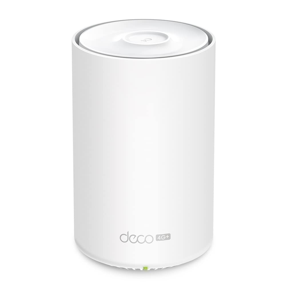 TP-Link Deco X1500-4G LTE WLAN Router, 4G+ Router SIM-Karte, 3 x Gigabit-Ports, Wi-Fi 6 AX1500, Unte