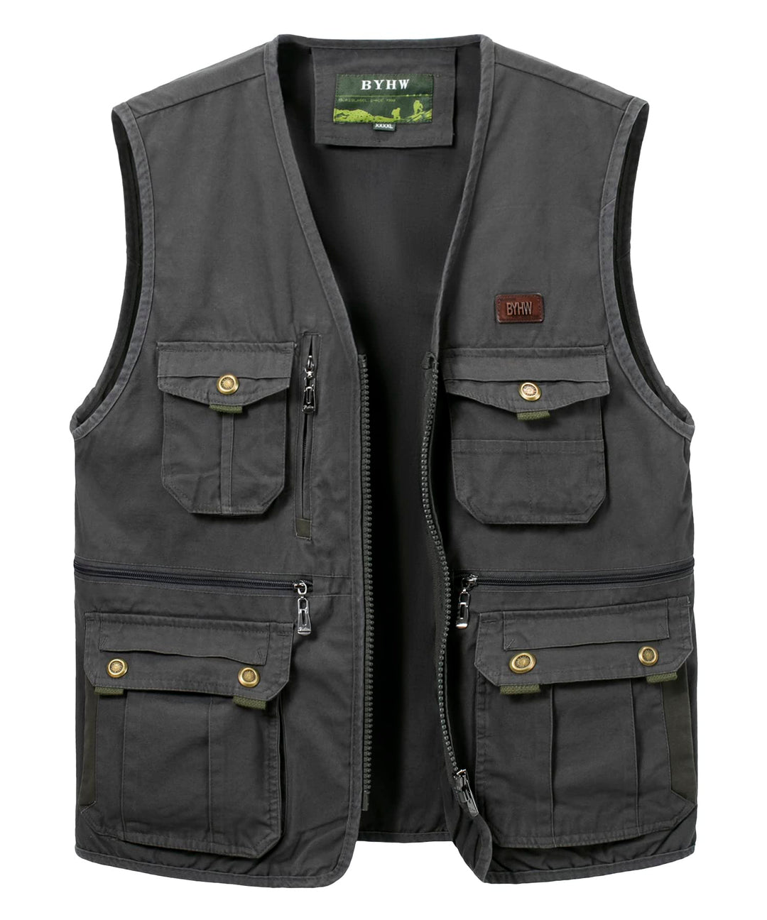 Oralidera Herren Anglerweste Ärmellos Jacke Outdoor Weste Jagdweste Sommer Herrenwesten Sportlich Fo
