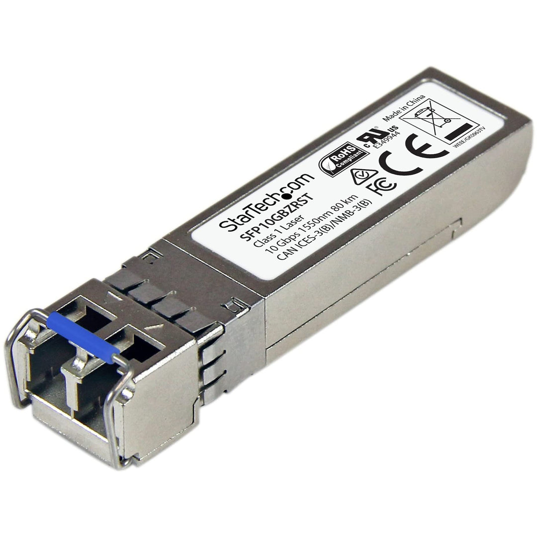 StarTech.com MSA konformes 10 Gigabit Glasfaser SFP+ Transceiver Modul - 10GBase-ZR - SM LC - 80 km