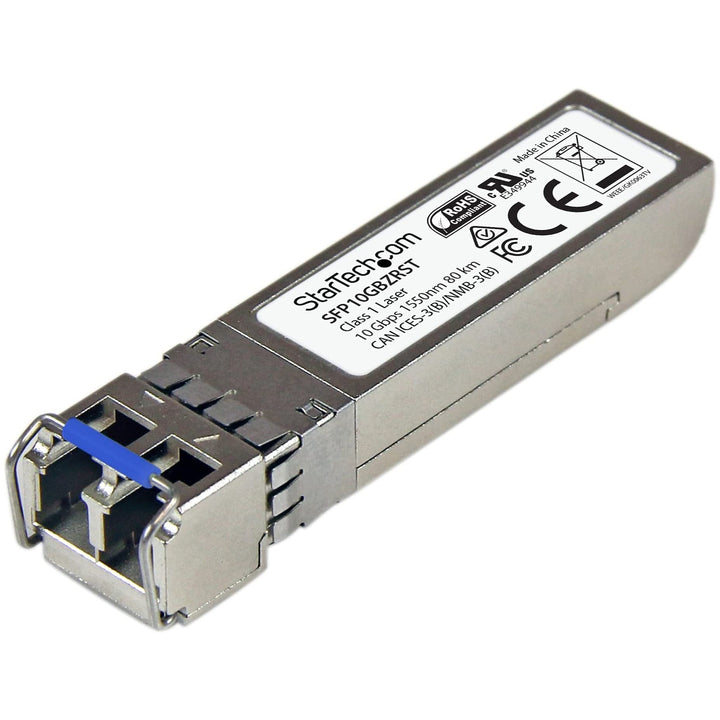 StarTech.com MSA konformes 10 Gigabit Glasfaser SFP+ Transceiver Modul - 10GBase-ZR - SM LC - 80 km