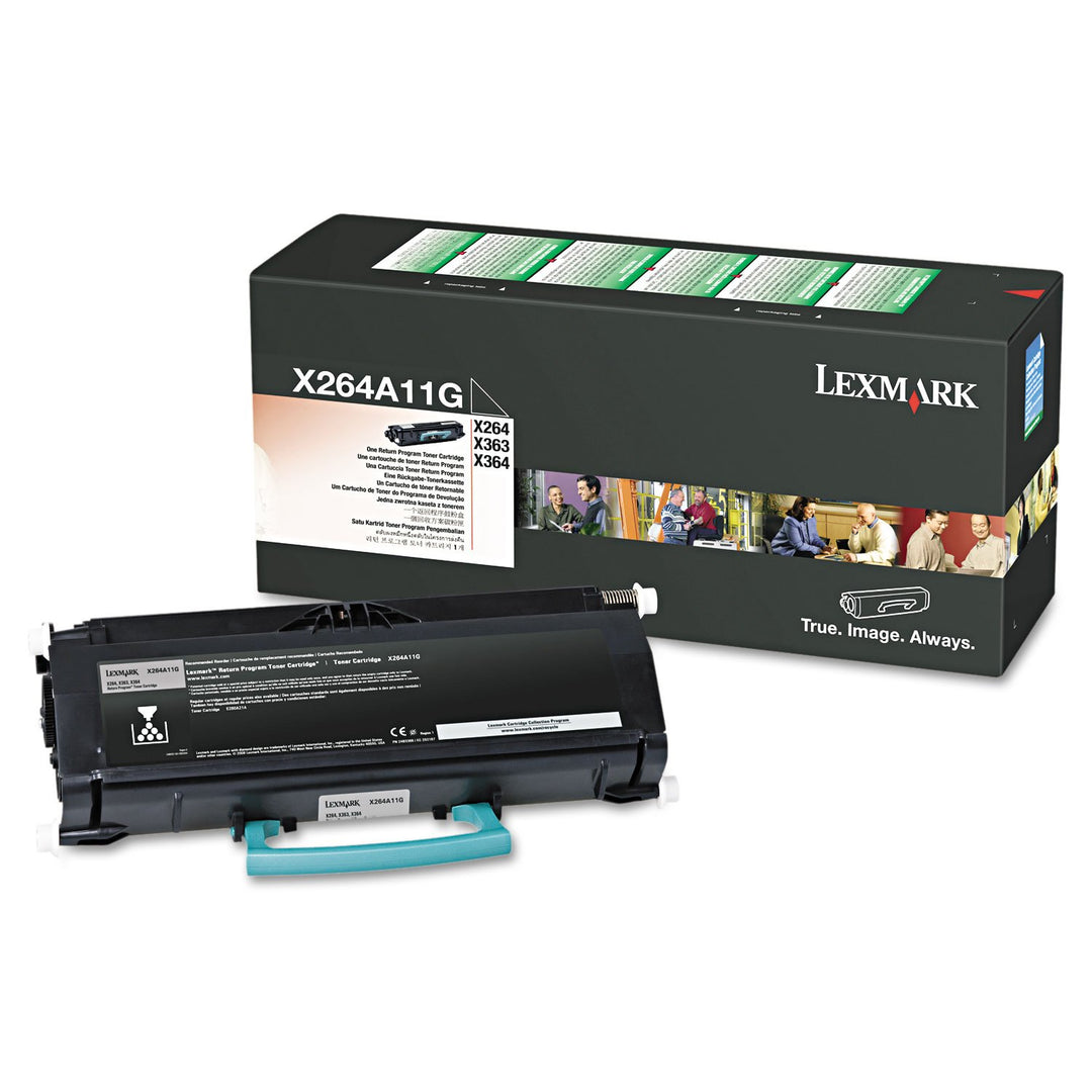 Lexmark X264A11G X264 / X363 / X364 Tonerkartusche 3.500 Seiten Rückgabe, schwarz